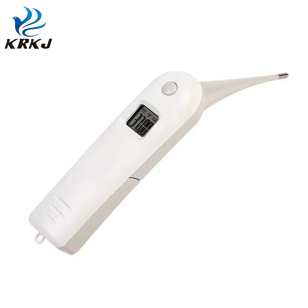 Veterinary Rectal Digital Thermometer with Flexible Tip for Animals